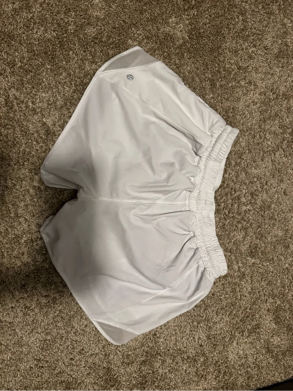 lululemon athletica White Athletic Shorts